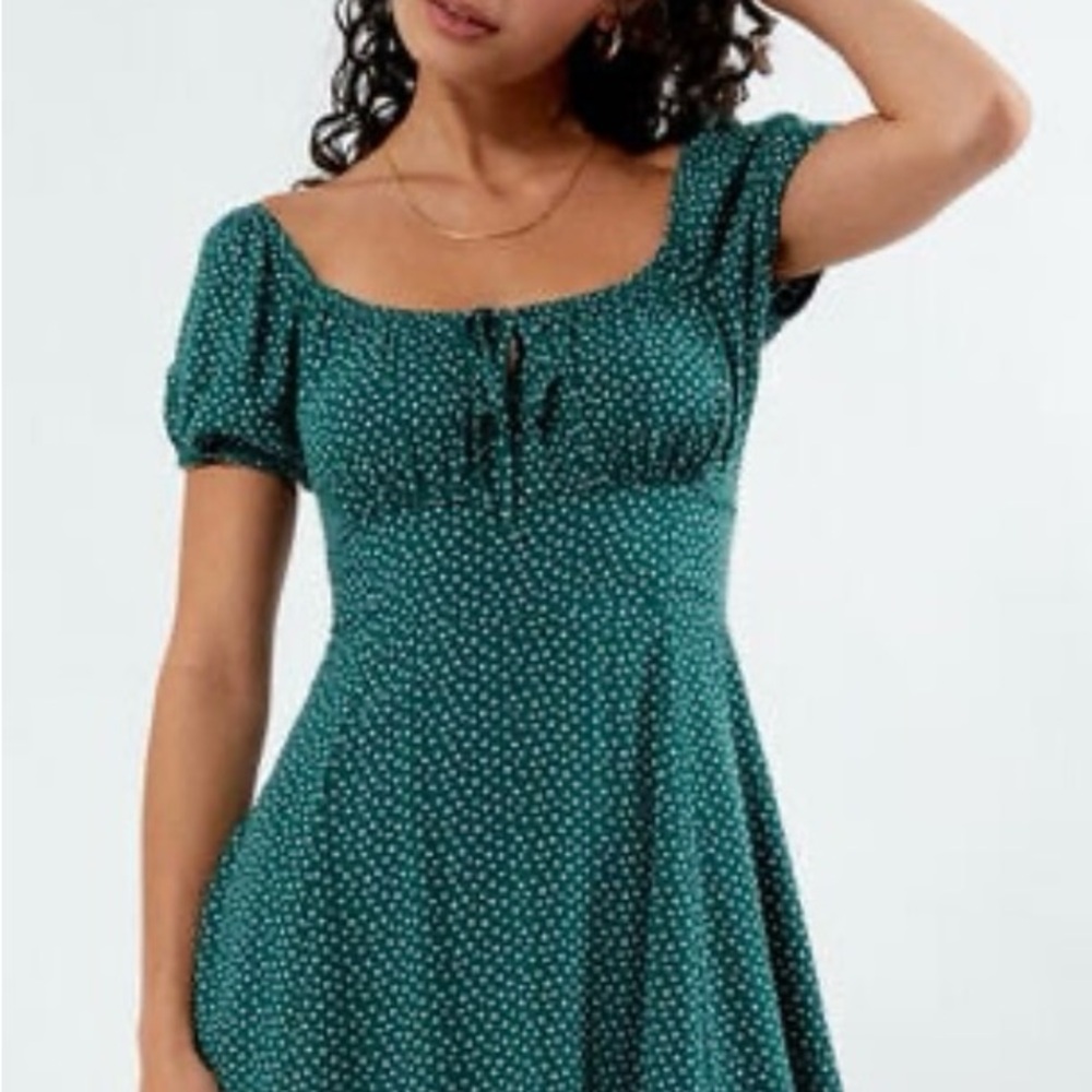 La Hearts Polka Dot Mini PacSun Dress